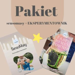 Pakiet mini e-booków – Sensomasy + Eksperymentownik